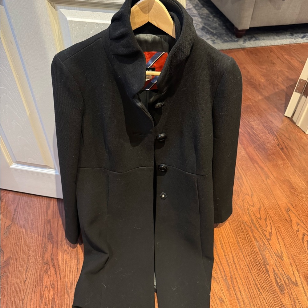 JCREW Peacoat size 6 Black